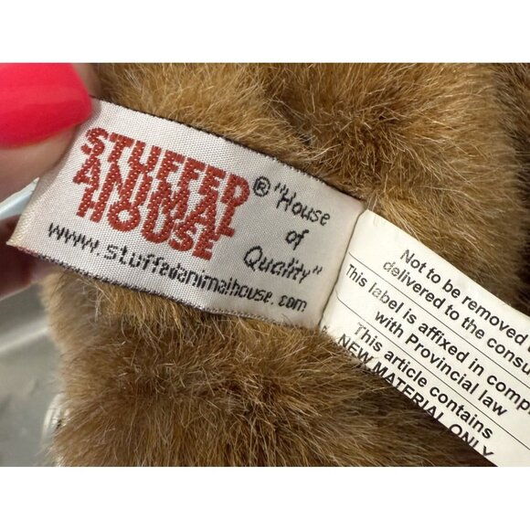 Cuddlebears "Snookie" Brown Plush Teddy Bear Stuffed Animal Stuffed Animal House - Picture 6 of 9